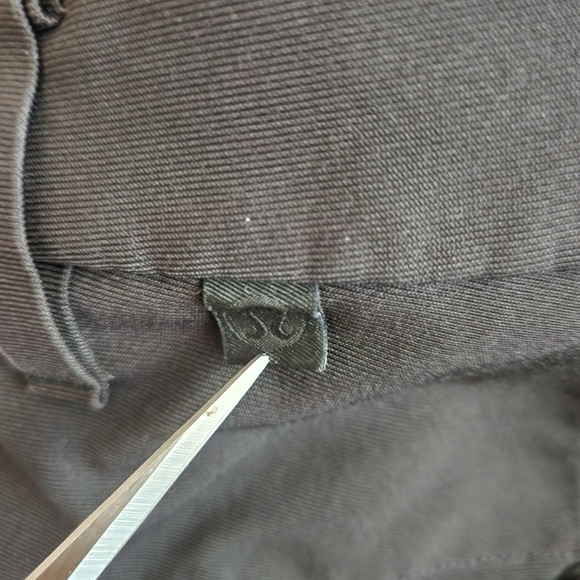 Lululemon Commission Pants Slim Warpstreme 34x30 Black Stretch ABC Comfort Work - Picture 4 of 11